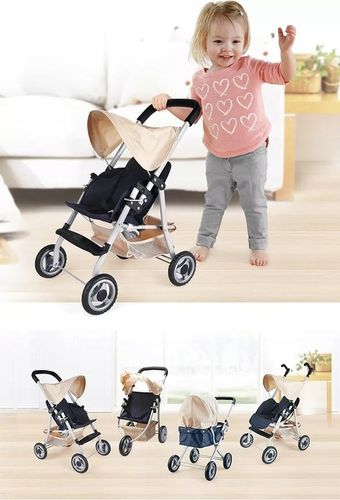 Wózek spacerówka dla lalki Super Lekki na Arena.pl