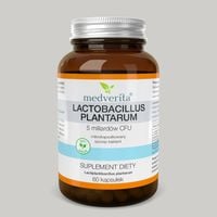 LACTOBACILLUS PLANTARUM 5 mld CFU mikrokapsułkowany probiotyk - 60 kapsułek