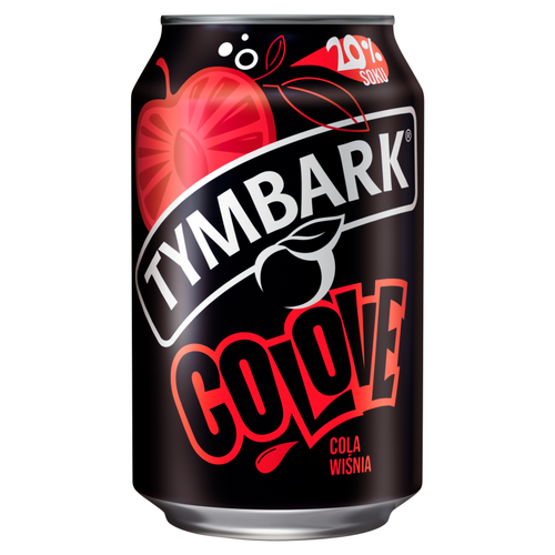 Tymbark Colove Gazowany napój owocowy cola wiśnia 330 ml na Arena.pl