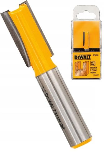 2X DEWALT FREZ PROSTY 10mm TRZPIEŃ 8mm na Arena.pl