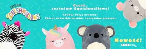 SQUISHMALLOWS Mystery Squad Tajemnicza Torba pluszak 13 cm na Arena.pl