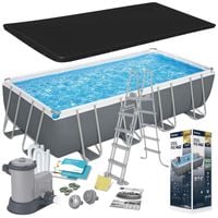Basen stelażowy ogrodowy 549 x 274 x 122 cm 12w1 Bestway 56465