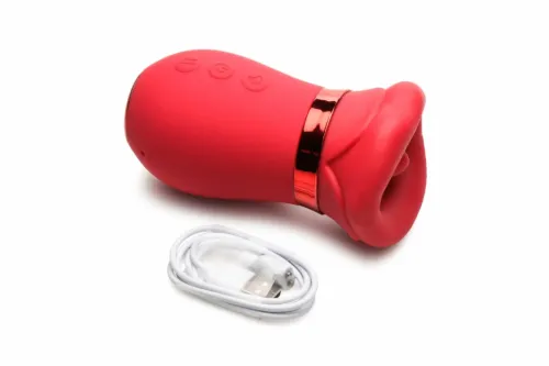 lickgasm kiss me more - urządzenie do masażu z funkcją ssania i wibracją na Arena.pl