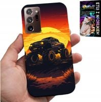 ETUI DO SAMSUNG NOTE 20 ULTRA - MONSTERTRUCK, CIĘŻARÓWKA, WZORY + FOLIA