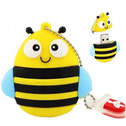 PENDRIVE USB SZYBKI FLASH DRIVE ULTRA PAMIĘĆ ZAWIESZKA PREZENT PSZCZOŁA 8GB na Arena.pl
