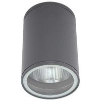 Downlight LAMPA zewnętrzna stropowa FOG 3403 Nowodvorski sufitowa OPRAWA ogrodowa outdoor IP44 tuba grafitowa