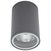 Downlight LAMPA zewnętrzna stropowa FOG 3403 Nowodvorski sufitowa OPRAWA ogrodowa outdoor IP44 tuba grafitowa