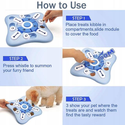 Zabawka Edukacyjna dla Psa Węchowa Mata Gra Kota Interaktywna na Przysmaki na Arena.pl