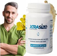 Tabletki na powiększenie penisa XTRASIZE 60szt suplement diety dla mężczyzn