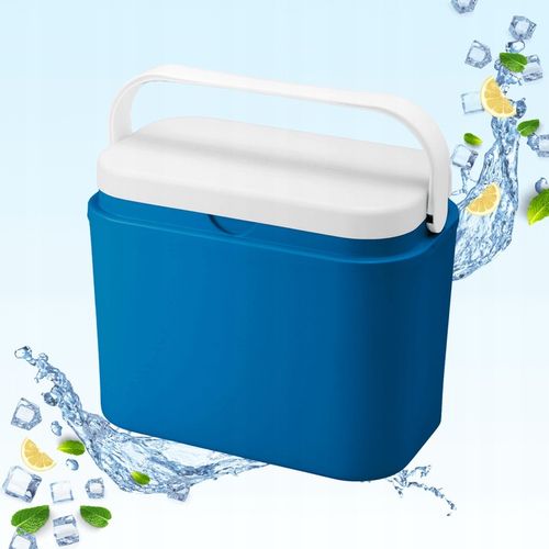 LODÓWKA TURYSTYCZNA 10L na WKŁADY MROŻĄCE do auta KAMPERA łodzi piknik na Arena.pl