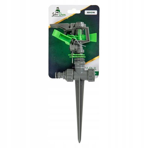 MOCNY ZRASZACZ PULSACYJNY OGRODOWY WBIJANY OBROTOWY DO TRAWY 360° JAKOŚĆ na Arena.pl
