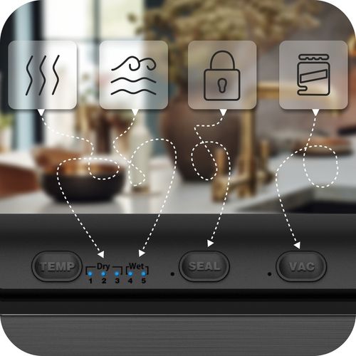 ZGRZEWARKA PRÓŻNIOWA DO ŻYWNOŚCI PAKOWARKA O MOCY 135W + ZESTAW WORKÓW XXL na Arena.pl