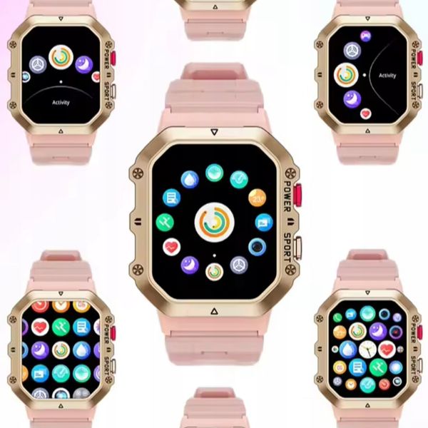 Smartwatch niktrade 15905 różowy zdjęcie 6