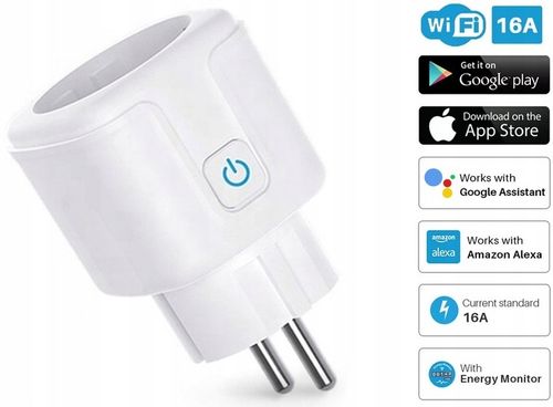 GNIAZDKO ELEKTRYCZNE WIFI STEROWANIE SMARTFONEM LAMPKI ŚWIĄTECZNE TERMOSTAT na Arena.pl