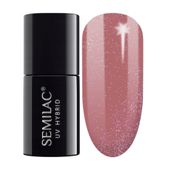 Semilac 321 Lakier hybrydowy Shimmer Dust Caramel 7ml