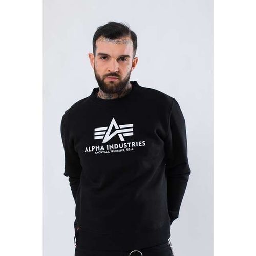 Alpha Industries BASIC SWEATER 03 BLACK Rozmiar - M na Arena.pl