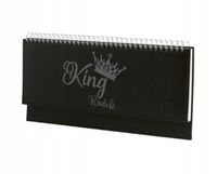 Terminarz KING + IMIĘ 2026 tyg. kalendarz leżący biurkowy z grawerem