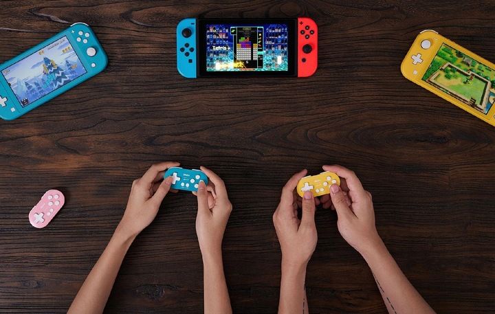 Pad bezprzewodowy do Nintendo Switch Android PC 8Bitdo Zero 2 Turquoise zdjęcie 2
