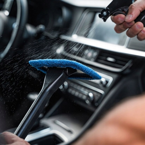 K2 Nuta Pro 1L Płyn Do Mycia Szyb + Myjka Z Mikrofibry do Szyb Bez Smug na Arena.pl