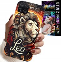 ETUI DO SAMSUNG GALAXY A22 5G - LEW, ZNAK ZODIAKU ASTRONOMIA, CASE + SZKŁO