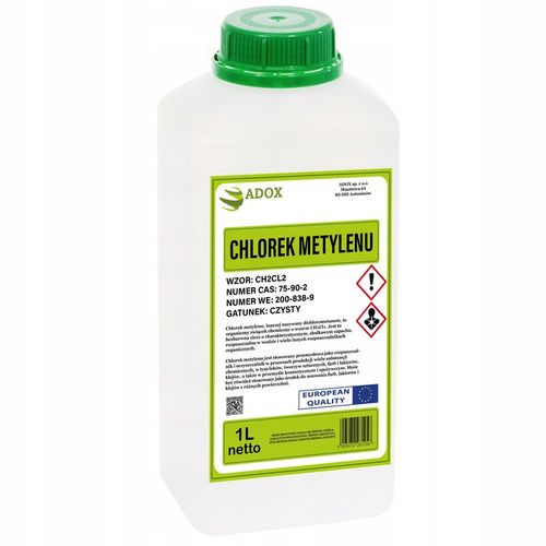 CHLOREK METYLENU - DCM - DICHLOROMETAN - 1L ADOX na Arena.pl