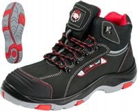 Buty robocze trzewiki męskie Skórzane BEZ METALOWEGO PODNOSKA BHP O1 Lekkie