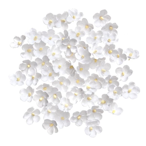 KWIATY PAPIEROWE BIAŁE CEKP-070 DP CRAFT zdjęcie 1
