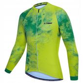 Bluza Rowerowa Męska Kolarska Ocieplana Termiczna Na Wiosnę X-Tiger Pro XXL