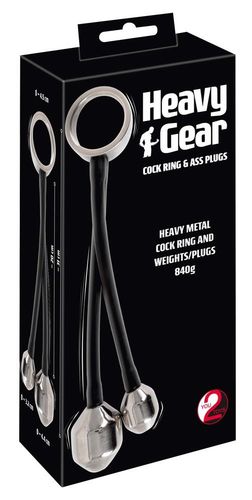 Heavy gear cock ring&ass plugs na Arena.pl