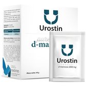 Urostin Czysta D-mannoza saszetki 2000 mg 20 saszetek pęcherz układ moczowy