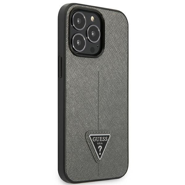 Etui Guess do iPhone 13 Pro Max, Srebrny zdjęcie 4