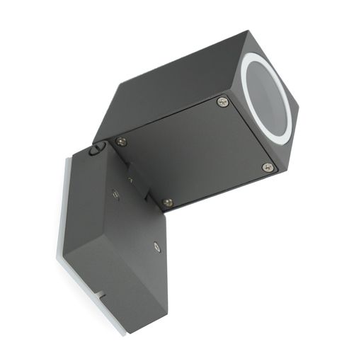 Lampa ścienna do ogrodu MICASA3 szara na Arena.pl