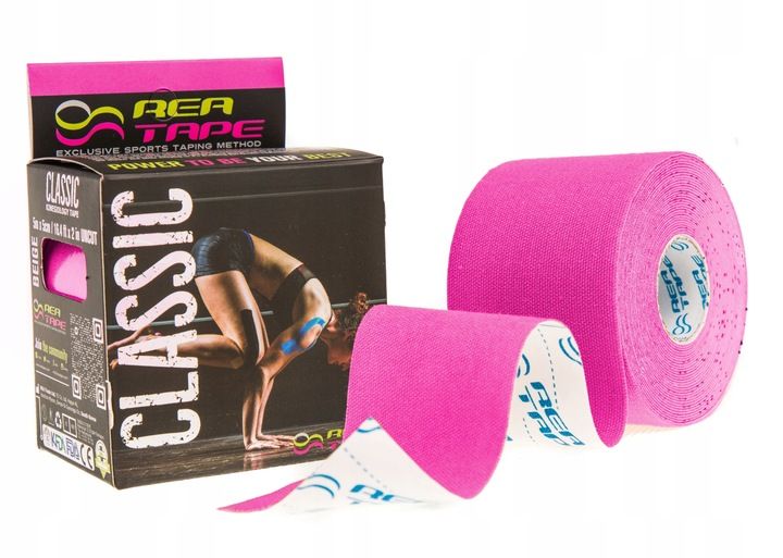 Taśma do kinesiotapingu REA TAPE Classic [Beż] zdjęcie 2