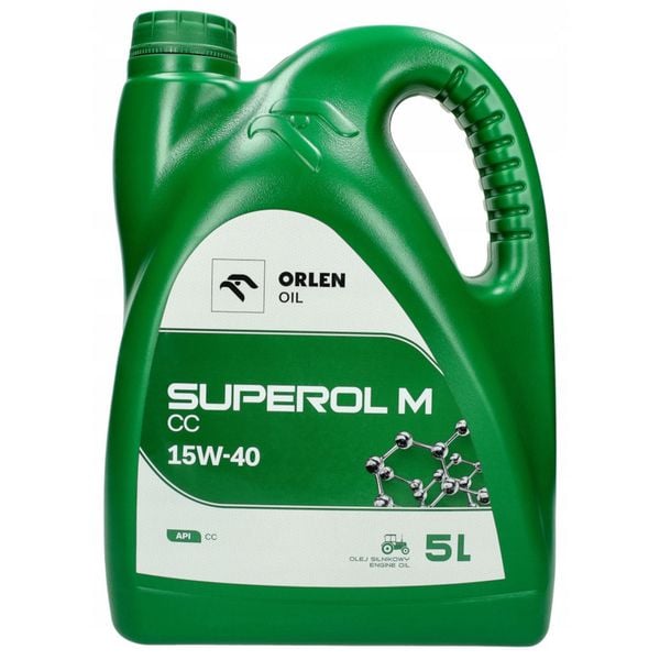 Olej silnikowy Orlen Superol M CC 15W40 - 5L zdjęcie 1