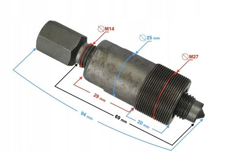 ŚCIĄGACZ KOŁA MAGNESOWEGO MAGNETA SKUTER 2T M27X1 na Arena.pl