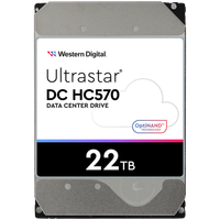 western digital ultrastar dc hc570 (3.5'', 22tb, 512mb, 7200 rpm