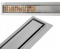 ODPŁYW LINIOWY PODŁOGOWY 60 CM PRYSZNICOWY 2w1 ODWODNIENIE BRODZIK