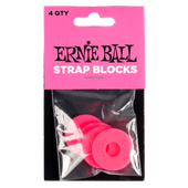 Zabezpieczenie paska Strap Blocks Ernie Ball 5623 4 szt. Różowe