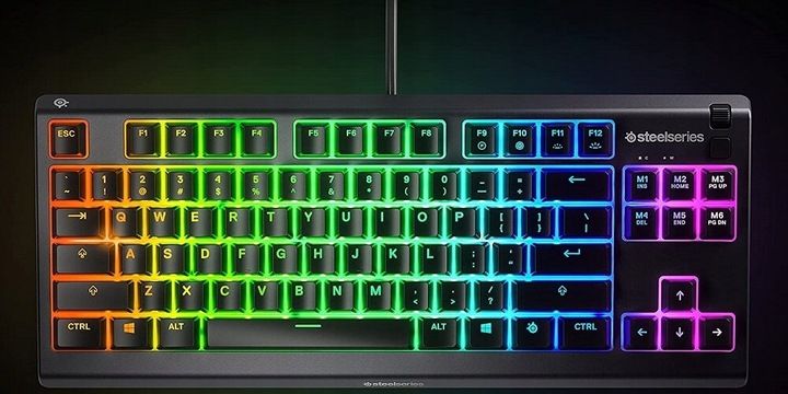 Klawiatura STEELSERIES Apex 3 TKL US zdjęcie 4