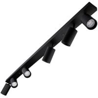 Lampa sufitowa EYES VI reflektor plafon listwa 6xGU10 czarny MK