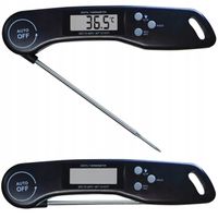 Termometr szpilkowy kuchenny cyfrowy LED z sondą do mięs wina wypieki 300°C