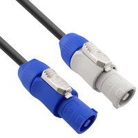 Kabel zasilający PowerCon A-B 3x1,5mm² H05RR-F Red's Music KZ1115A 1,5m