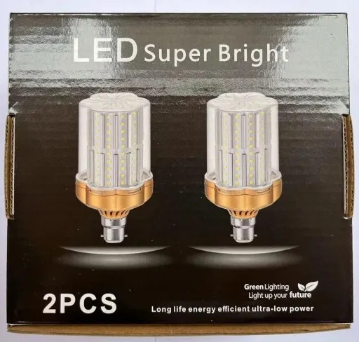 Żarówki LED SAUGLAE 32 W 6000 K 3600 lm B22 z trzonkiem bagnetowym 2 szt. zdjęcie 9