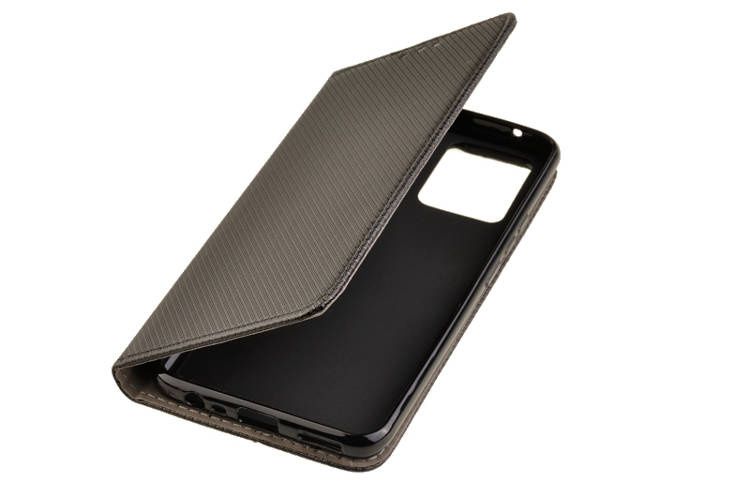Etui Smart do Realme 8 / 8 Pro czarny zdjęcie 1