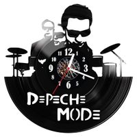 Zegar ścienny z płyty winylowej Depeche Mode 30.14