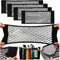 ZESTAW SIATEK DO BAGAŻNIKA SAMOCHODOWEGO NA RZEP 4 SZTUKI ZESTAW XXL