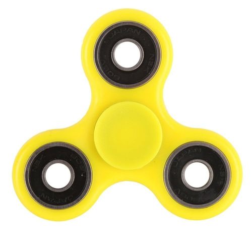 Fidget Spinner antystresowy tri-spinner żółty na Arena.pl