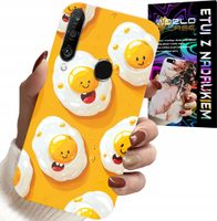 ETUI DO HUAWEI P30 LITE - SŁODKIE UŚMIECHNIĘTE JAJKA CASE + FOLIA