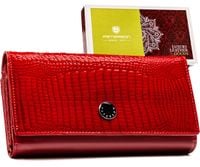 portfel damski skórzany ptn 42100-rs-3610 red