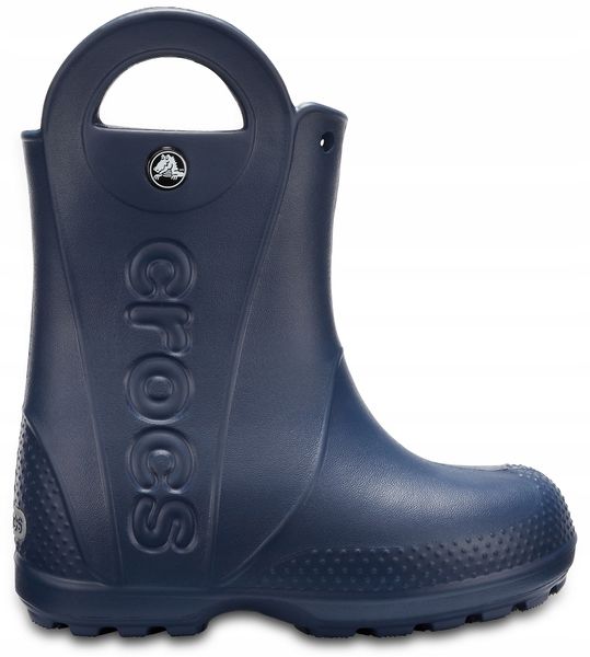 Dziecięce Lekkie Kalosze Gumowce Crocs Handlle Rain 12803 Boot 23-24 zdjęcie 3